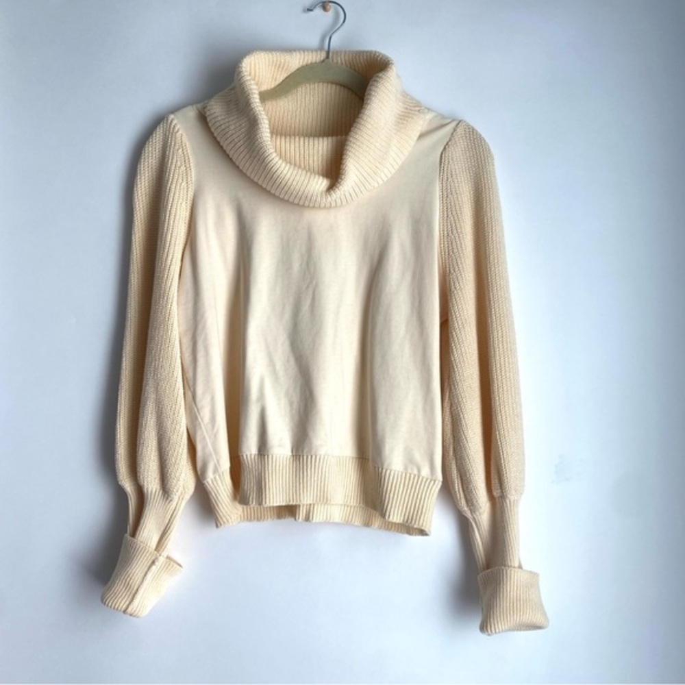 Dolan Anthropologie‎ Cowl Neck Sweatshirt/Sweater - Small - NEW with tags - Picture 3 of 12